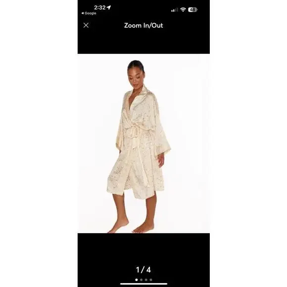 Show Me Your Mumu Harlow Robe Animal Print - Picture 1 of 9